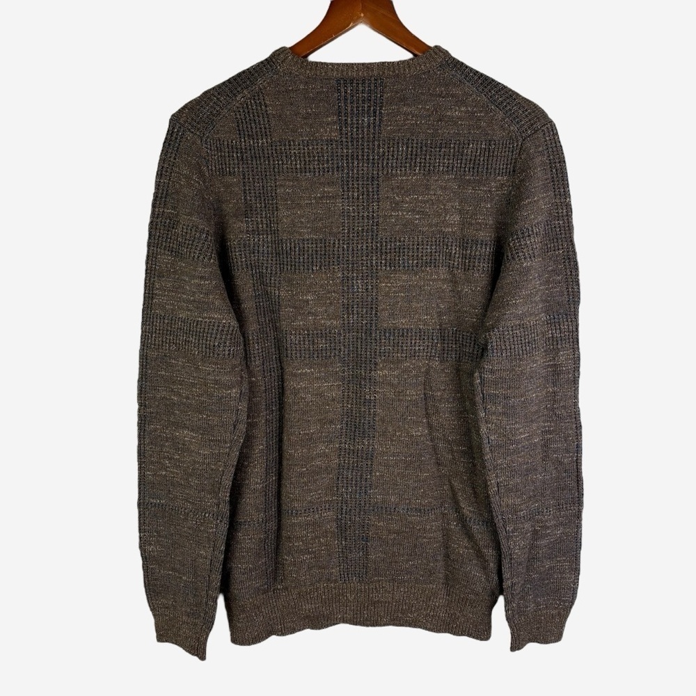 NWT Jos A Bank 1905 Textured Crewneck Pullover Sweater • Size M • 100% Cotton - Picture 3 of 8